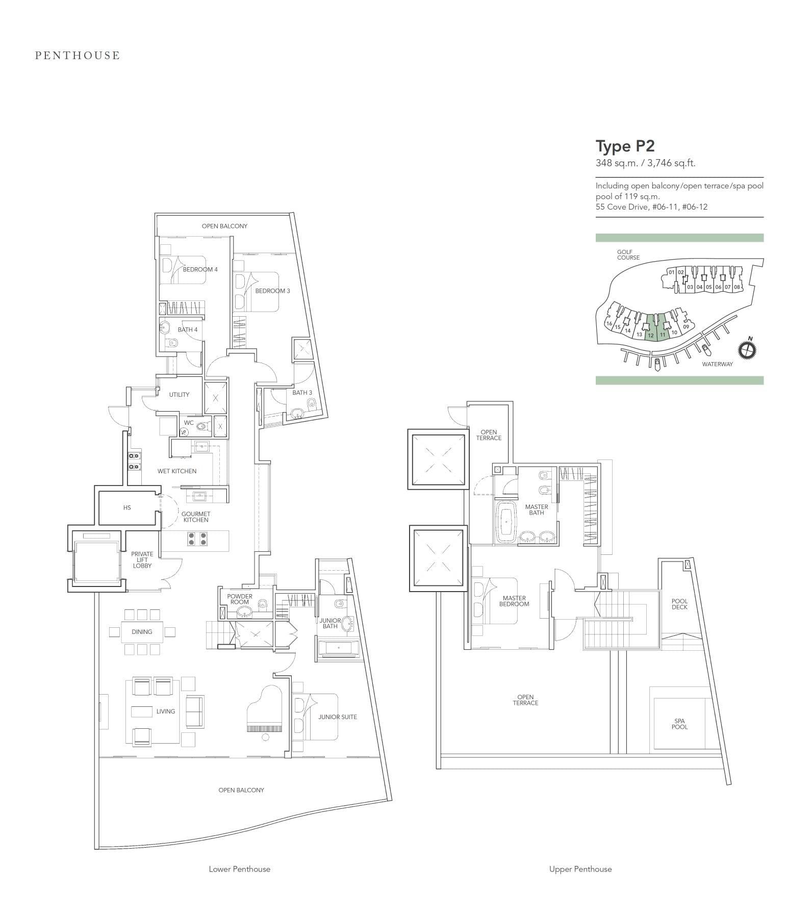 P2 floor plan