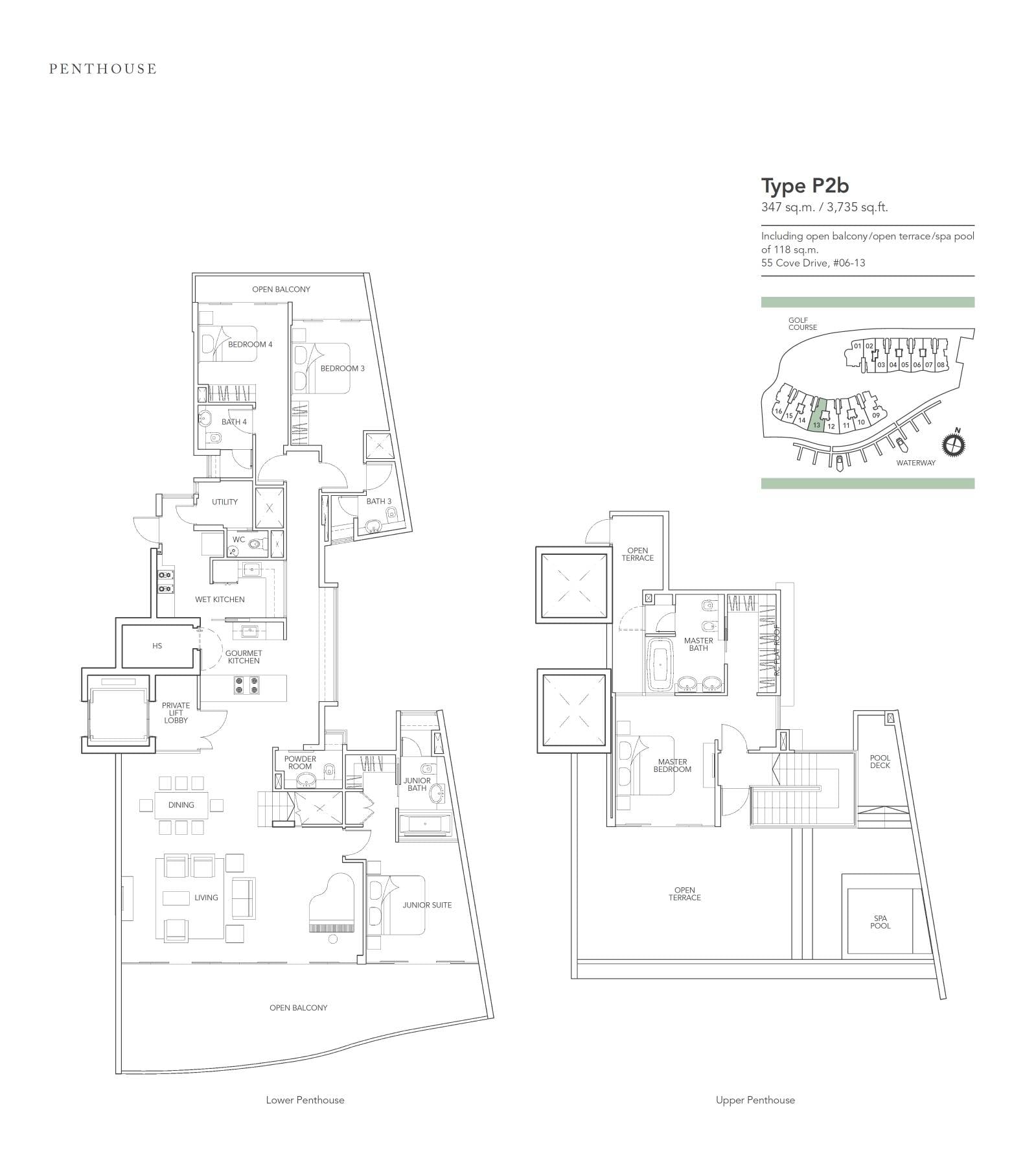 P2b floor plan