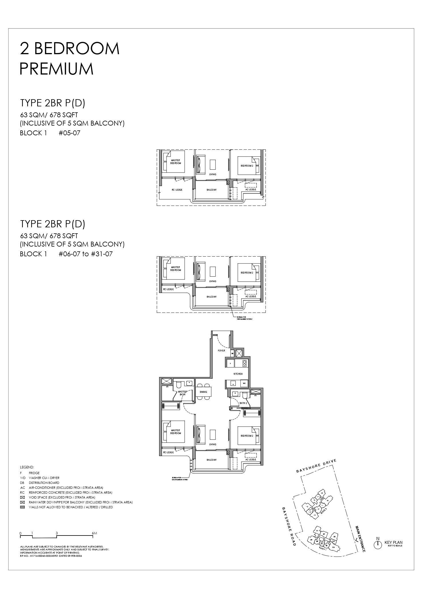 2BRPD floor plan