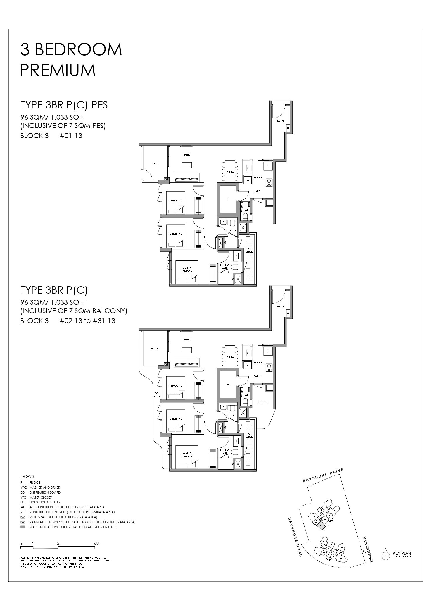 3BRPCPES floor plan