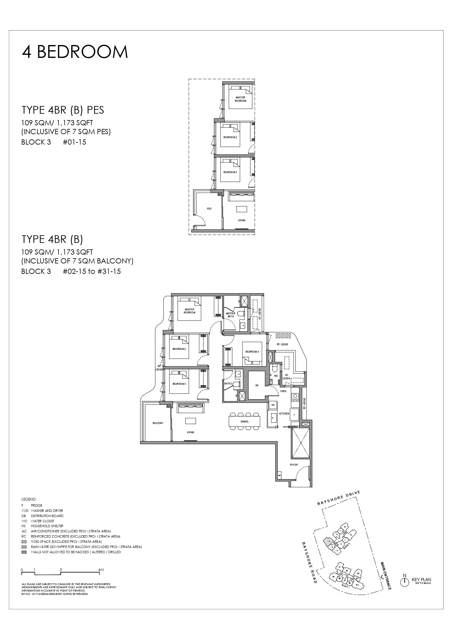 4BRB floor plan
