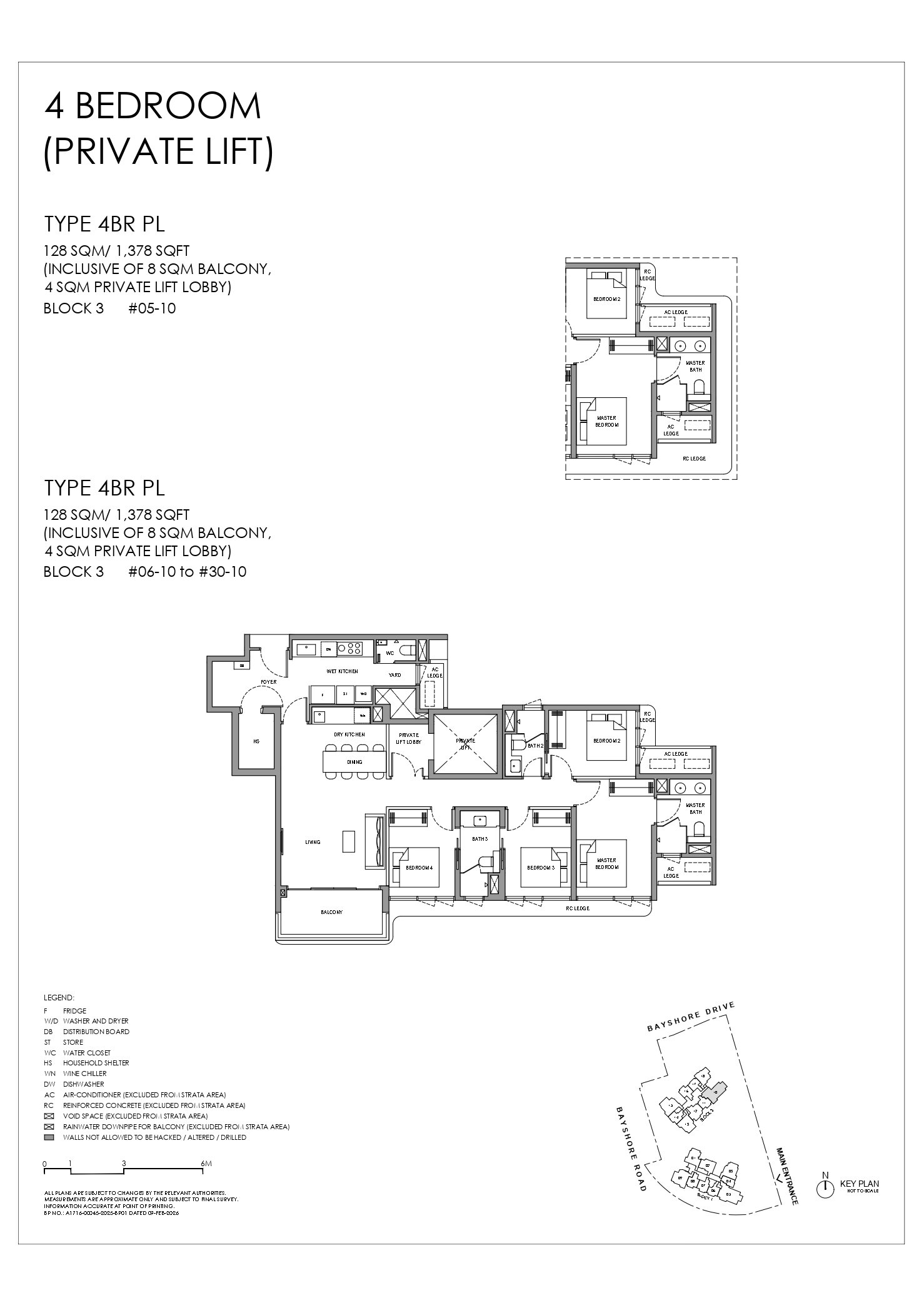 4BRPL floor plan
