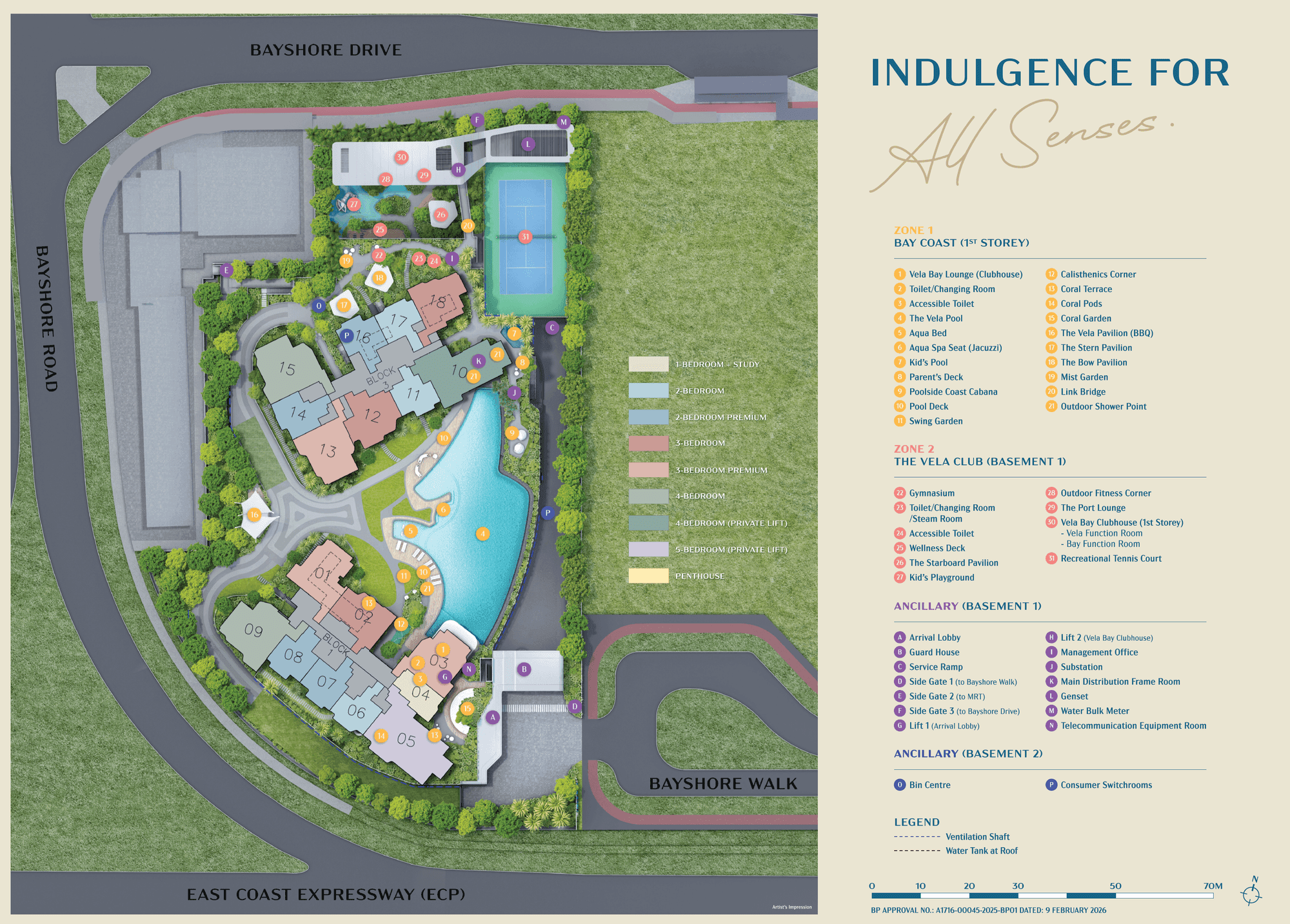 Vela Bay 首航 site plan 2