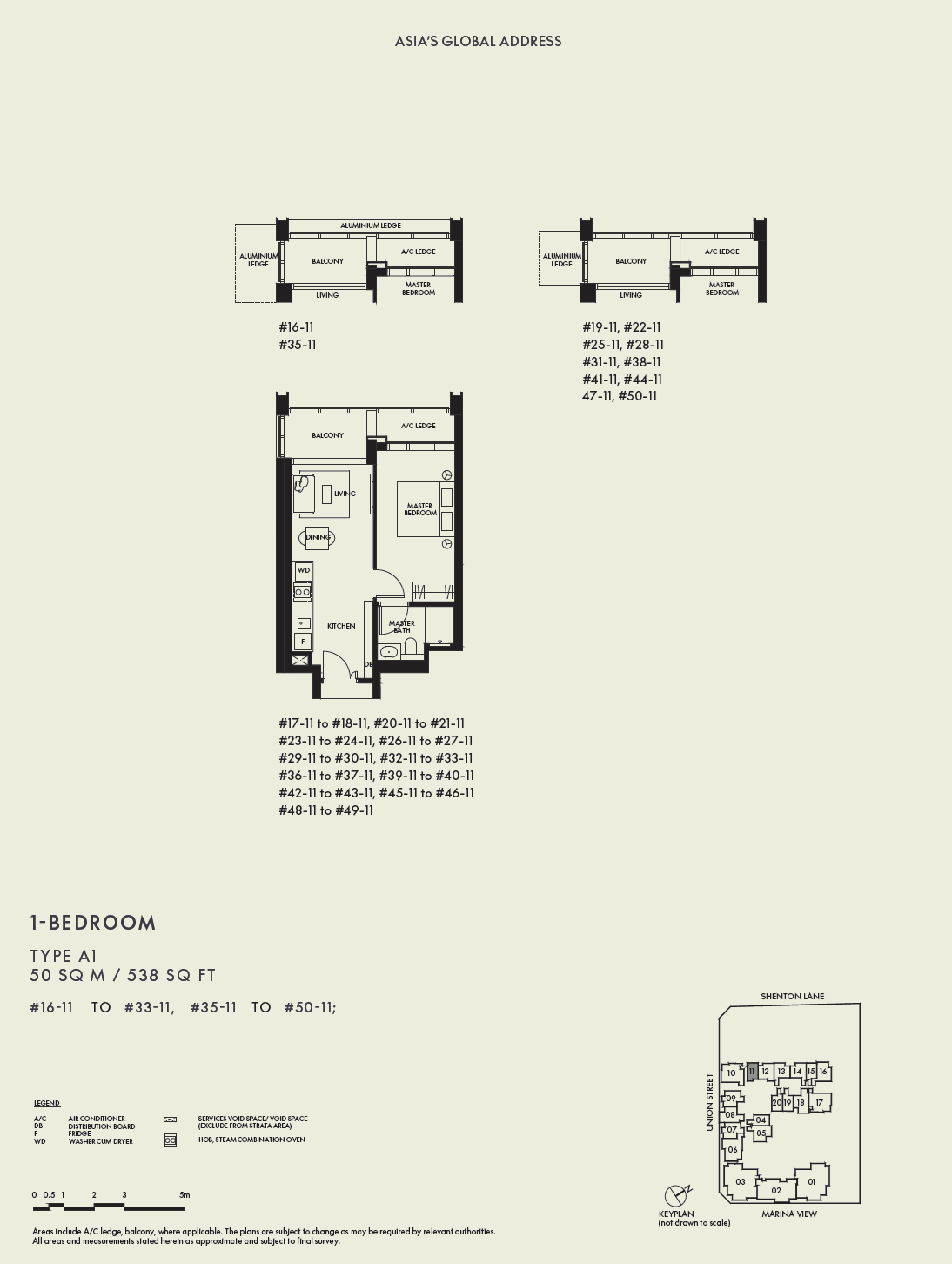 A1 floor plan
