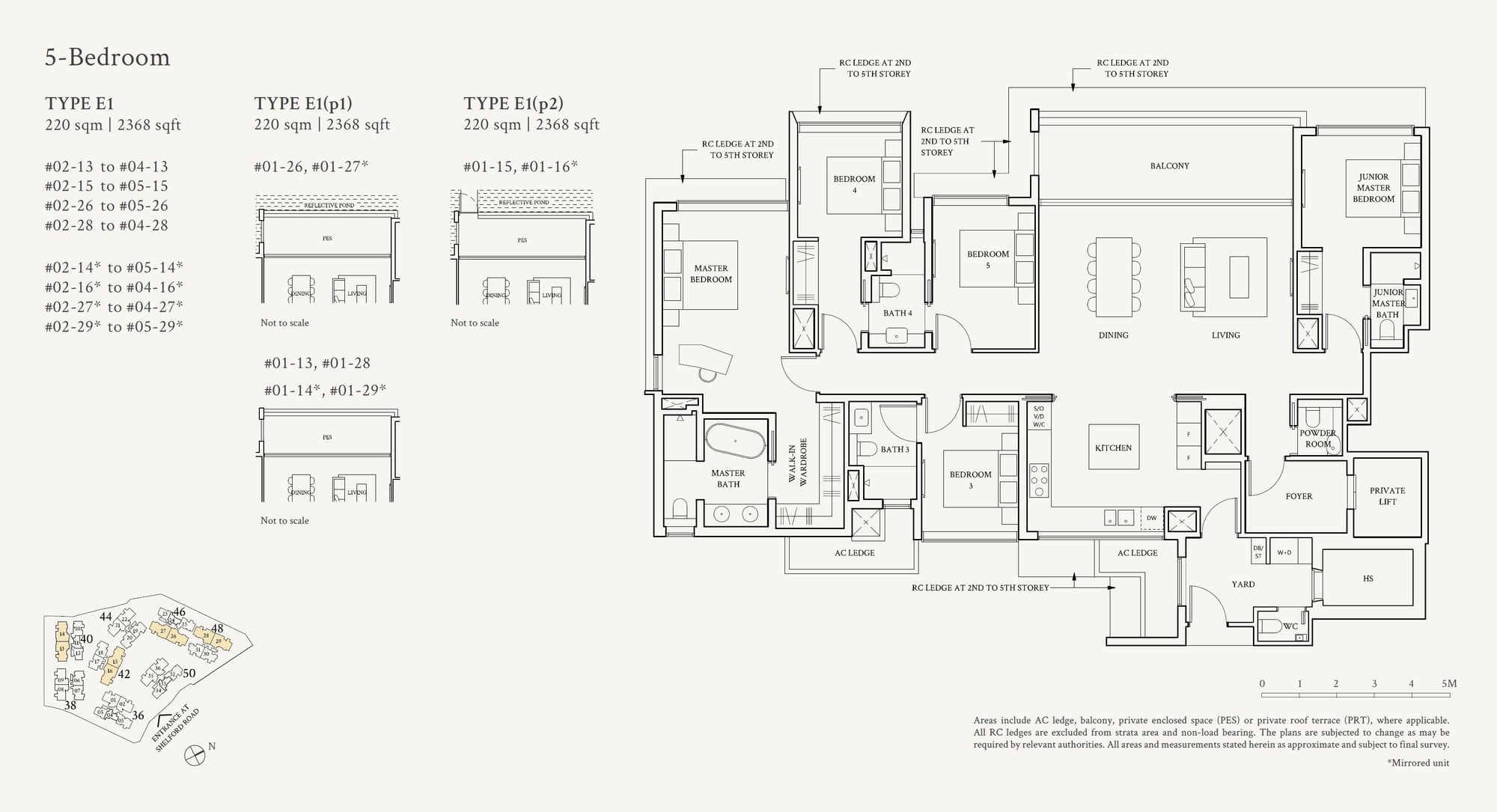 E1(p2) floor plan